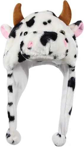 Miniatura 3 de Gorras de animales de tejido suave Talla única - 100 % poliéster con forro polar