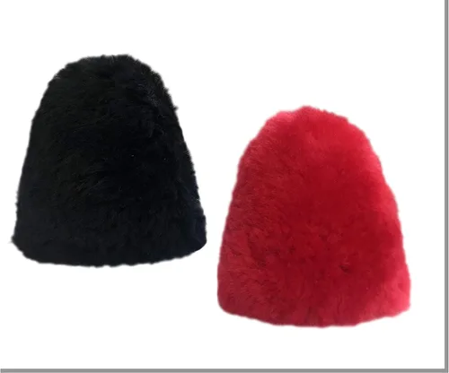 Fundas dobles grandes de 100% lana de cordero para pulir zapatos de 2.75 pulgadas de diámetro x 4 pulgadas de alto, Beck Diplomat, pulidores de