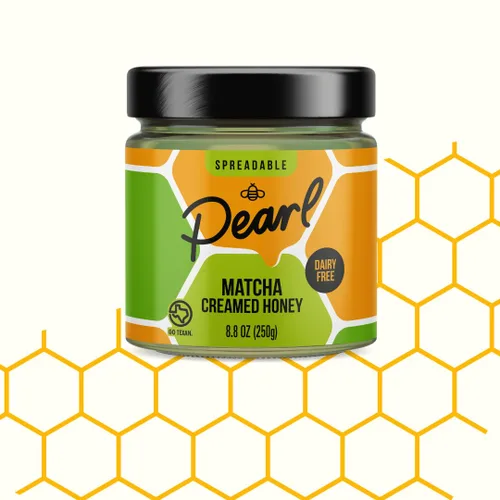 Miniatura 12 de Pearl Honey Spreads - Miel cruda en crema orgánica con sabor a canela - Sin químicos, sin lácteos, sin soja y 100% con sabor natural Tarro de 8.8