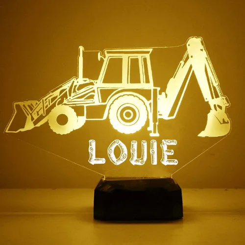 Miniatura 11 de Poste de Barbería Personalizado y Herramientas Letrero LED Lámpara de Luz Nocturna con Control Remoto, Pantalla Iluminada con Nombre o Imagen Barber