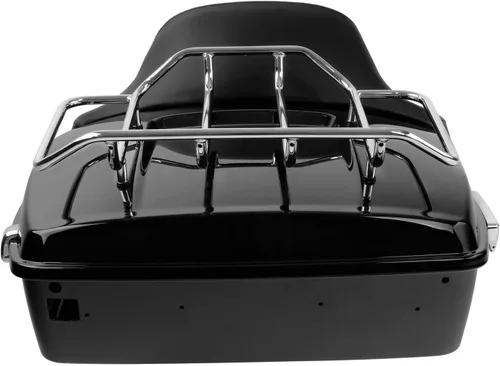 Miniatura 5 de TCMT Caja de maletero para motocicleta King con respaldo envolvente, portaequipajes para Harley Davidson 2014-2025 Touring CVO Road King Road Glide