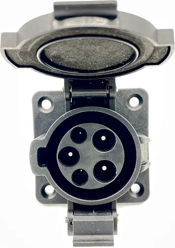 Miniatura 2 de SAE J1772 Tipo 1 Entrada de zócalo para Cargadores de Nivel 1 y Nivel 2 de J1772 Lado de Vehículo EV Conector Socket 16A/32A/50A