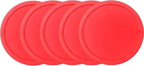 Miniatura 4 de Discos de hockey de aire de 2.323 in (2,32 pulgadas), accesorios de repuesto para mesas de juego