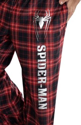 Miniatura 3 de Marvel Comics - Pantalones de pijama para hombre con logotipo de Spider-Man