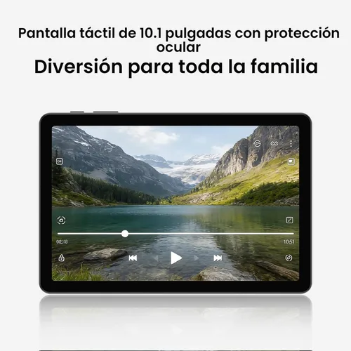 Miniatura 5 de COLORROOM Tablet Android16, tabletas de 10 pulgadas, CPU Octa Core, 24GB+64GB+512GB de expansión, batería de 6000 mAh+carga rápida de 18 W, WiFi