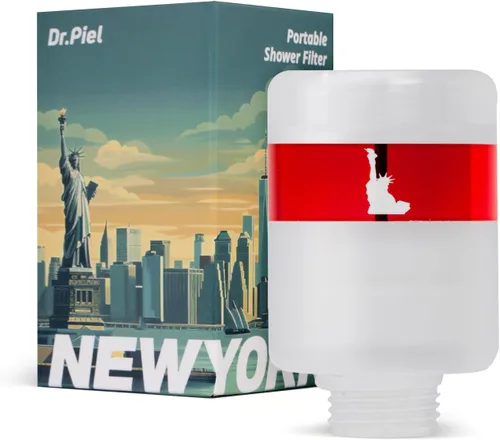 Miniatura 15 de Dr. Piel Filtro de Ducha para Viaje Edición Nueva York Superior