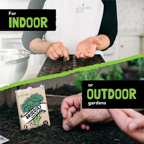 Miniatura 7 de Kit de 13 unidades de semillas de verduras Heirloom – 100% no transgénico para plantar en tu jardín interior o exterior: Tomate, pimientos