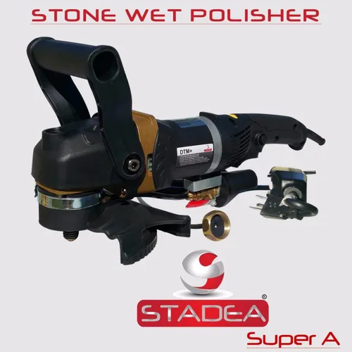 Miniatura 2 de SWP113K - Kit de molinillo de hormigón húmedo con almohadillas de pulido de concreto - Pulidor húmedo de velocidad variable para pulido en húmedo