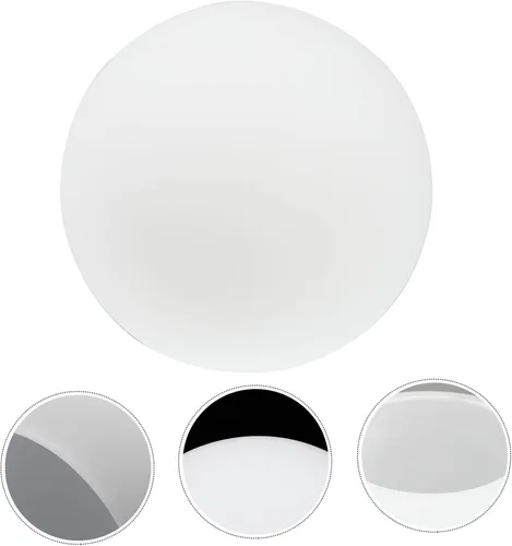 Miniatura 2 de Vaguelly Pantalla europea de vidrio esmerilado de 4.68 pulgadas, reemplazo redondo para lámpara de mesa, iluminación ambiental cálida, decoración