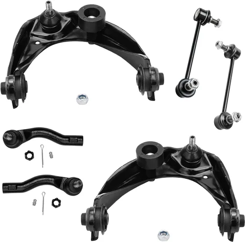 Miniatura 76 de Detroit Axle - Kit de extremo delantero para Chrysler 300 Dodge Charge Challenger 2011-2023, 2 brazos de control inferiores traseros 2 rótulas