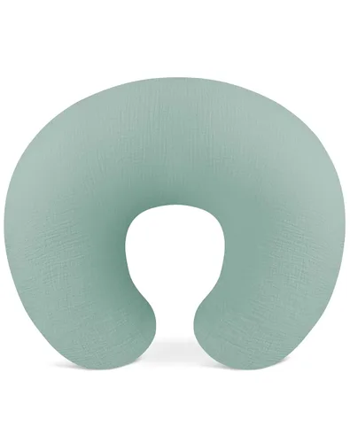 Miniatura 30 de Fundas de almohada de lactancia, funda de muselina para almohadas de lactancia, cómodas para bebés niñas y niños (rosa polvoriento)