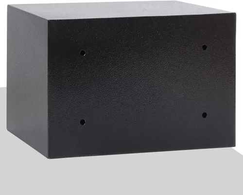 Miniatura 7 de Caja fuerte de seguridad para dinero, seguridad digital 0.33CF para oficina en casa, caja fuerte electrónica de acero con teclado, 12.2 x 7.8 x 7.8