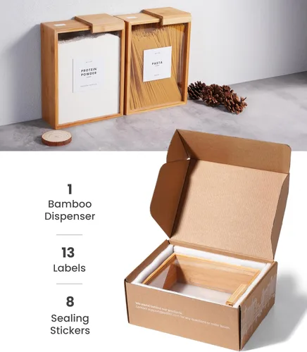 Miniatura 4 de APT 1101 Dispensador de alimentos 2L Organizadores y almacenamiento de cocina Contenedores de alimentos y dispensador de cereales