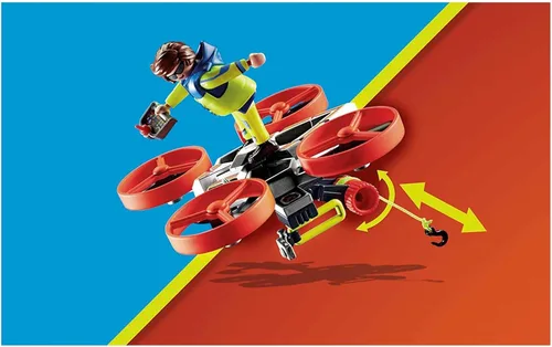 Miniatura 4 de Playmobil Rescate de buceadores con dron