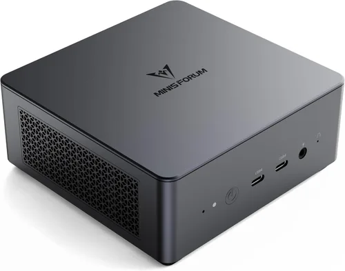 MINISFORUM DeskMini UM790 Pro Mini PC AMD Ryzen 9 7940HS Versión Barebones Sin RAM y SSD Computadora Personal, Gráficos AMD Radeon 780M, 2xHDMI(4K)