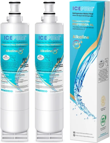 ICEPURE Alkaline 4396508 Reemplazo de filtro de agua para refrigerador para EDR5RXD1, EveryDrop Filtro 5, Whirlpool 4396510, 4392857, 4396547, 9085,