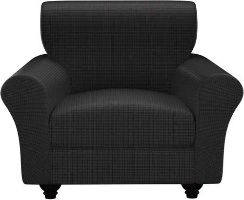 Miniatura 49 de Fundas elásticas para silla, fundas elásticas para sillón de 2 piezas, fundas de sofá lavables con diseño floral para sillón, protector de muebles