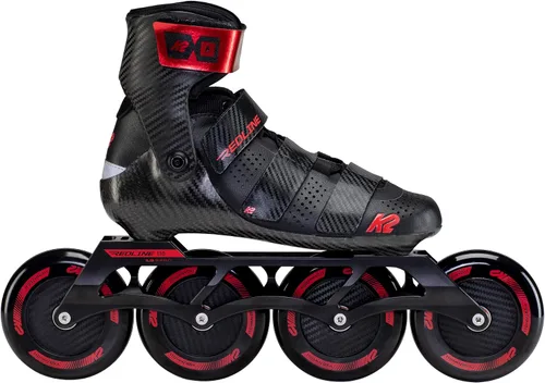 Miniatura 3 de K2 Skate Redline 110 C Negro/Rojo Patines En Línea