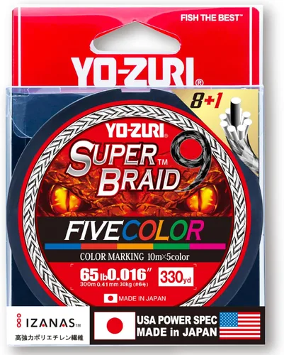 Miniatura 16 de YO-Zuri SUPERBRAID 9 - Línea de pesca trenzada flotante 5