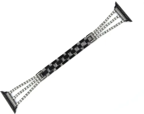 Miniatura 6 de Correas brillantes compatibles con Apple Watch Band de 1.496 pulgadas, 1.575 pulgadas, 1.614 pulgadas, 1.654 pulgadas, 1.732 pulgadas, 1.772