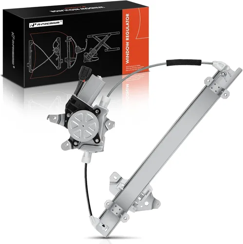 Miniatura 10 de Regulador de ventana eléctrica con motor A-Premium compatible con Nissan Juke 2011-2017 con enchufe de 2 pines, lado del conductor delantero