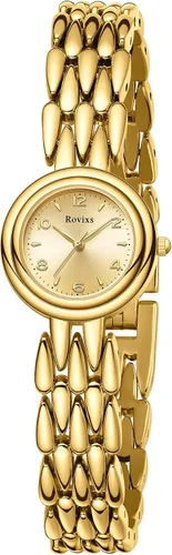 Miniatura 34 de Petite Vintage Luxury Women Watch, Japanese Movement, Elegant Retro Ladies Dress Watch, Water Resistant