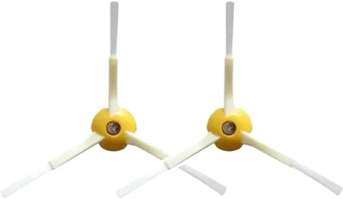 Cepillo lateral de 3 brazos, compatible con Roomba, 500 600 700 800 900 528 530 532 550 560 620 625 630 650 760 770, pieza de aspiradora (2 piezas)