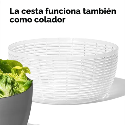 Miniatura 6 de OXO Steel - Centrifugador de ensalada