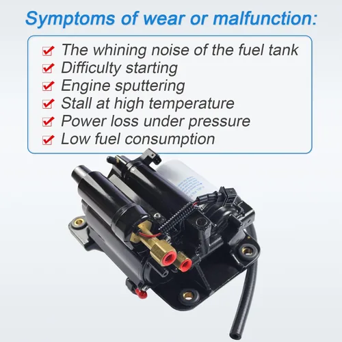 Miniatura 6 de Conjunto de bomba de combustible eléctrica de repuesto para Volvo Penta 21608511 21545138 4.3L 5.0L 5.7L para 4.3OSI 4.3GXI 5.0OSI 5.0GXI 5.7GI