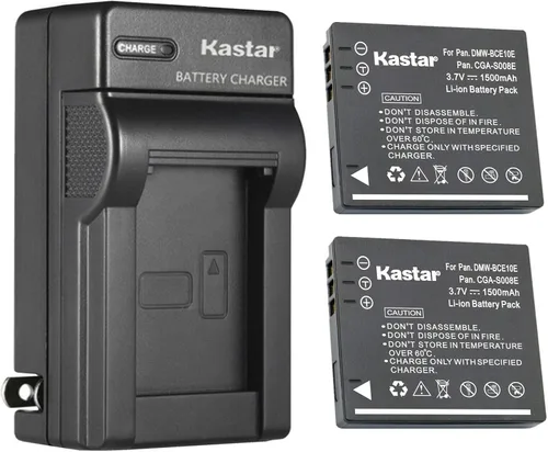 Miniatura 5 de Kastar Cargador de batería de pared AC para Panasonic CGA-S008 CGA-S008A, DMW-BCE10 DMW-BCE10E DMW-BCE10PP, VW-VBJ10 VW-VBJ10E-K VW-VBJ10PP1K