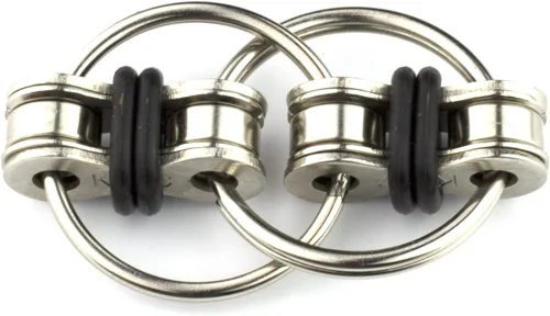 Miniatura 3 de Tom's Fidgets Juguete Fidget de Cadena Flippy Original - Perfecto para TDAH, Ansiedad y Autismo - Reductor de Estrés Fidget de Cadena de Bicicleta