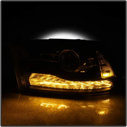 Miniatura 6 de ACANII - Para [modelo de estilo proyector] 2013-2018 Dodge Ram 1500 2500 3500 Faros delanteros negros montaje izquierdo+derecho