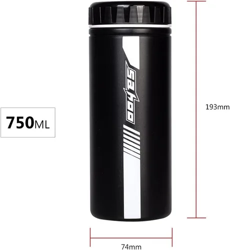 Miniatura 2 de HUIOP Kit de herramientas de reparación de bicicletas, kit de herramientas de reparación de bicicletas con mini bomba 14 en 1, kit de herramientas