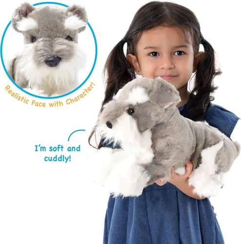 Miniatura 2 de TigerHart Siegfried El Schnauzer - Juguete de peluche de 13 pulgadas