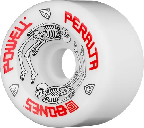 Powell Peralta G-Bones 2.520 in 97a - Ruedas para monopatín Blanco