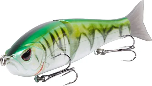 Miniatura 23 de Señuelos Bassdash SwimShad Glide articulados Swimbait Lubina Cachorro Salmón Trucha Almizclado Señuelo de Pesca Bajo Largemouth