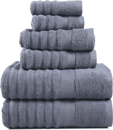 Miniatura 27 de LANE LINEN - Juego de toallas de baño, 18 piezas, 100% algodón, tamaño grande, 4 toallas de baño, 6 toallas de mano, 8 toallas pequeñas, para spa