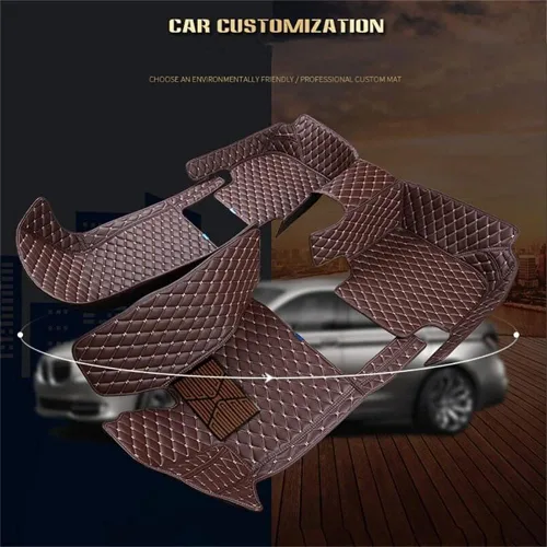 Miniatura 5 de Las alfombrillas de automóvil personalizadas son adecuadas para Audi A8/A8L 2006-2021, forro impermeable, juego completo de suelos respetuosos