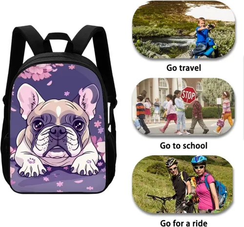 Miniatura 180 de HUGS IDEA Los animales frescos 3D niños escuela libro bolsa niños impresión mochilas, Baloncesto, Moderno
