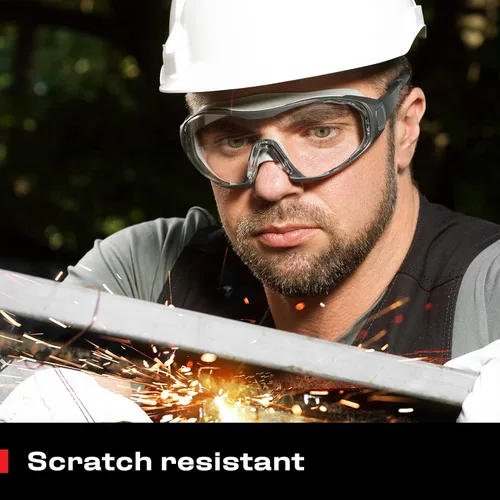 Miniatura 3 de NoCry Gafas de seguridad antivaho para hombres con revestimiento antiarañazos de alta calidad, gafas de trabajo perfectas con diadema ajustable