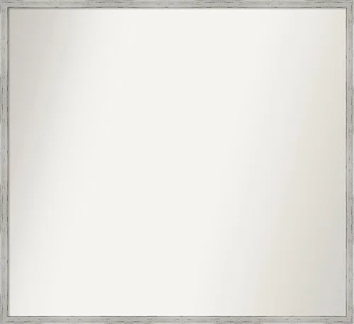 Miniatura 473 de Amanti Art Espejo de baño blanco para sobre el fregadero, 32 x 45 pulgadas, espejo de tocador rectangular blanco esbelto, marco de madera moderno