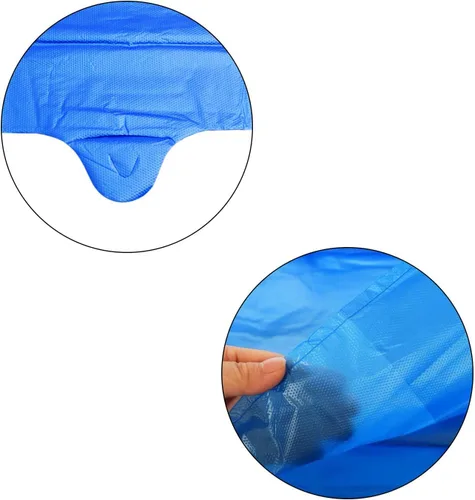 Miniatura 3 de LazyMe Bolsas de plástico para camisetas, bolsas de plástico para negocio, bolsas de plástico de 12 x 20 pulgadas con asas para comestibles