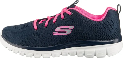 Miniatura 3 de Skechers - Zapatillas de malla rosa para mujer 12615 MVE