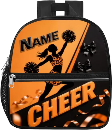 Miniatura 17 de Mochila transparente personalizada para niñas, mochila escolar de porristas de 12 x 6 x 12 pulgadas para mujeres, niños, adolescentes Azul