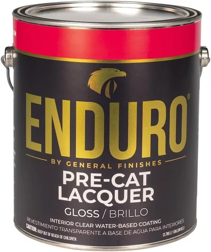Miniatura 5 de General Finishes Enduro Pre-Cat Laca, 1 galón, plano