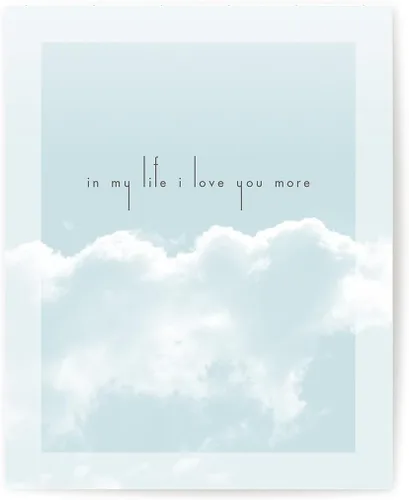 Miniatura 10 de Beatles In My Life - Impresión artística de la letra de la canción, regalo romántico para boda o aniversario, marido, esposa, pareja