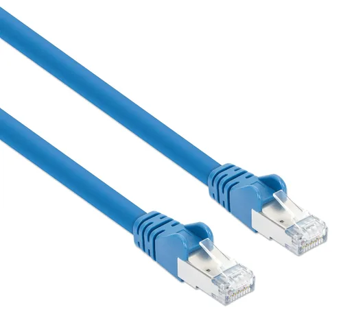 Miniatura 4 de Intellinet Cable de conexión de red Ethernet Cat8 – Cable de Internet de 40 G con arranque sin enganches, resistente, cable de cobre puro desnudo