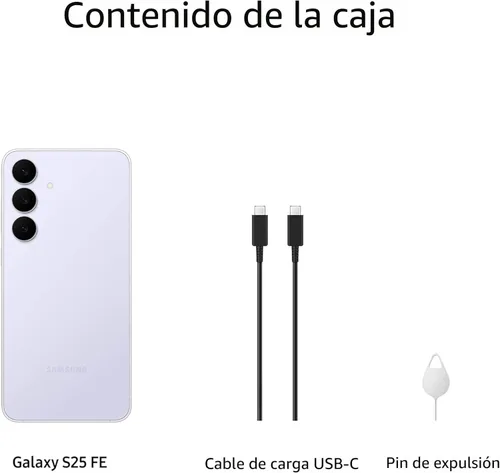 Miniatura 11 de SAMSUNG - Smartphone Galaxy S25 FE desbloqueado 128 GB con IA, pantalla grande, batería 4900 mAh, cámara de alta resolución, ediciones de fotos