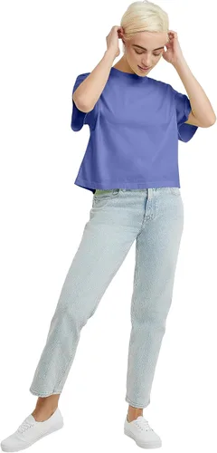 Miniatura 9 de Hanes Camiseta corta para mujer con cuello redondo para mujer