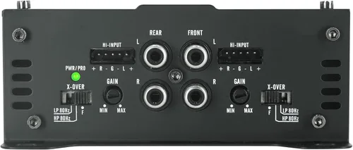Miniatura 5 de Power Acoustik SB4-2500D 2500W Max 4-Channel Class D Amplificador de coche, estable de 2 ohmios, chasis compacto, refuerzo de graves, filtros